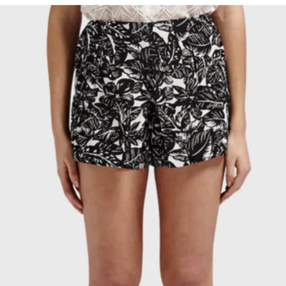 NWT Joie Marlana silk/linen shorts sz 12